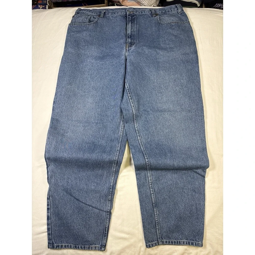VTG 2001 Levis 560 Jeans Mens 42x32 Medium Wash Blue Loose Tapered Denim Y2K